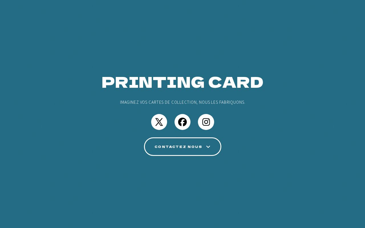 Carrd profile picture for @printing